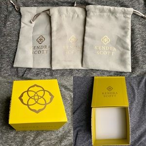 NEW KENDRA SCOTT BAGS AND GIFT BOX
